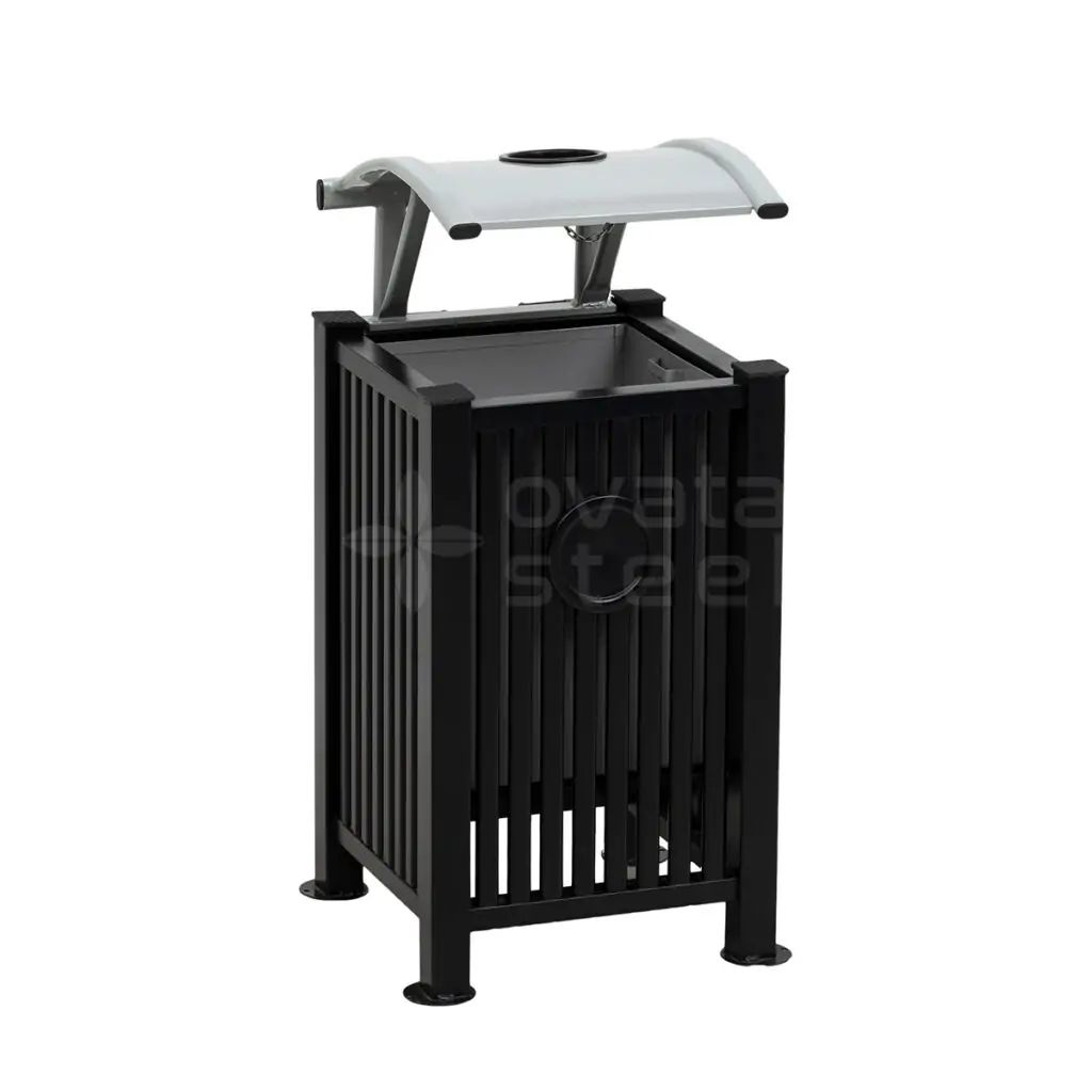 Ovata-600 Dış Mekan Çöp Kovası