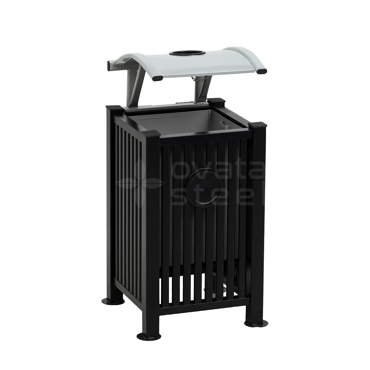 Ovata-600 Outdoor Trash Can