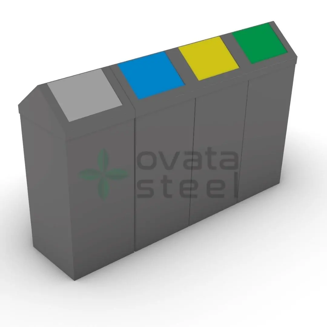 Ovata-424 Metal Sıfır Atık Ünitesi