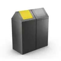 Ovata-428 2-Compartment Recycling Bin