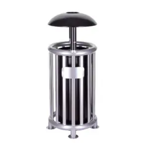 Ovata-601 Dış Mekan Küllüklü Çöp Kovası