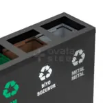 Ovata-432 5'li Sıfır Atık Ünitesi + Pil Kutusu