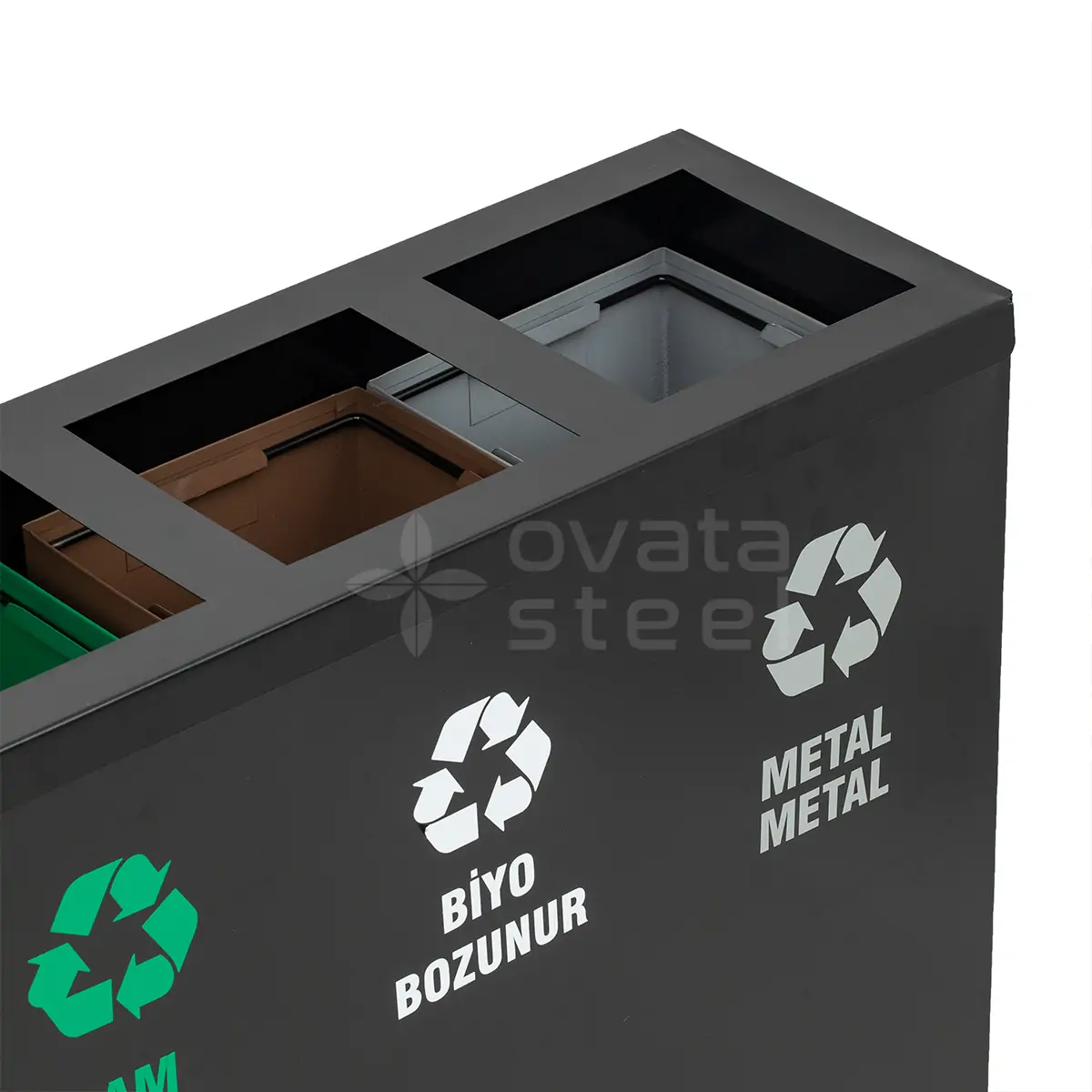 Ovata-432 5'li Sıfır Atık Ünitesi + Pil Kutusu