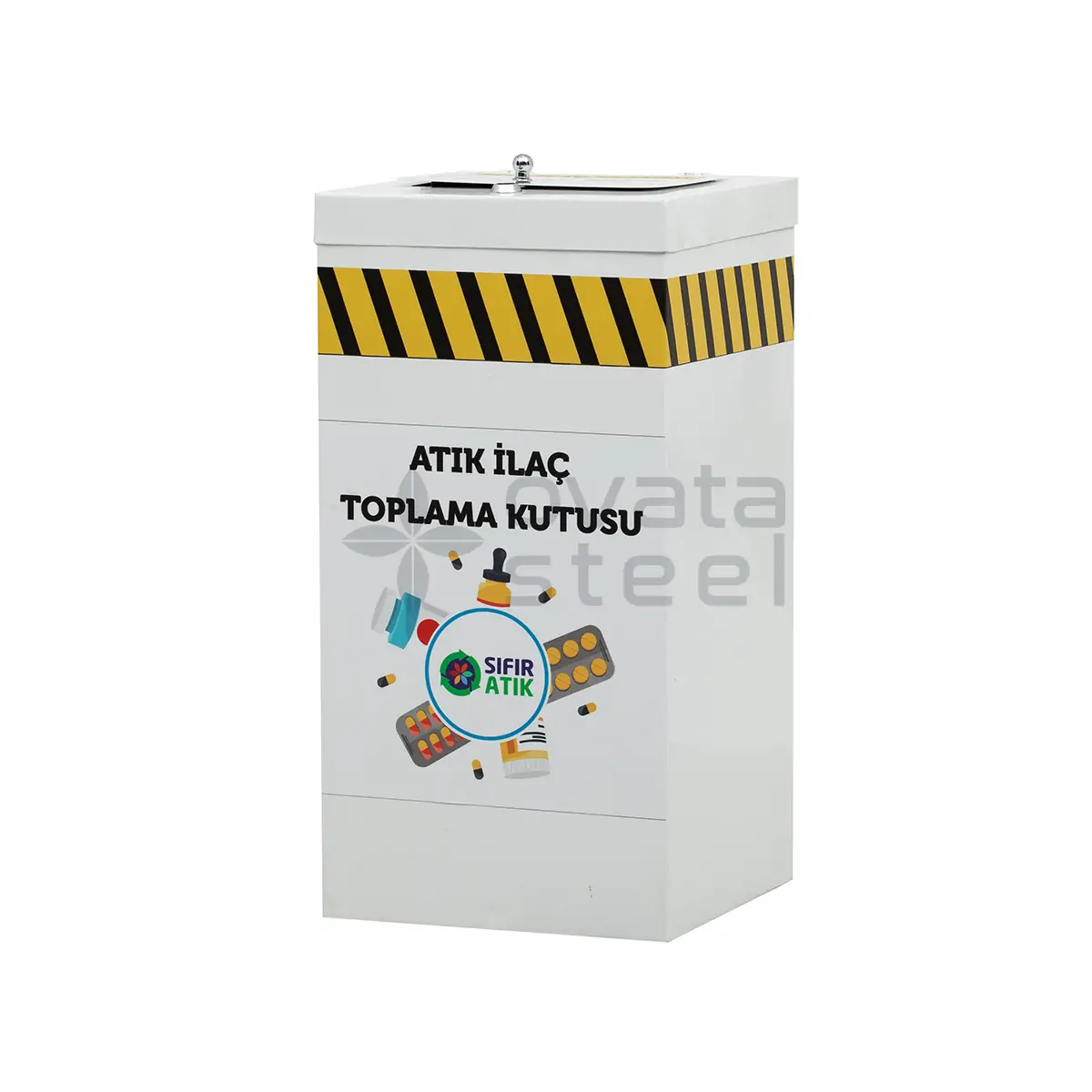 154 Ovata-801 Atık İlaç Toplama Kutusu
