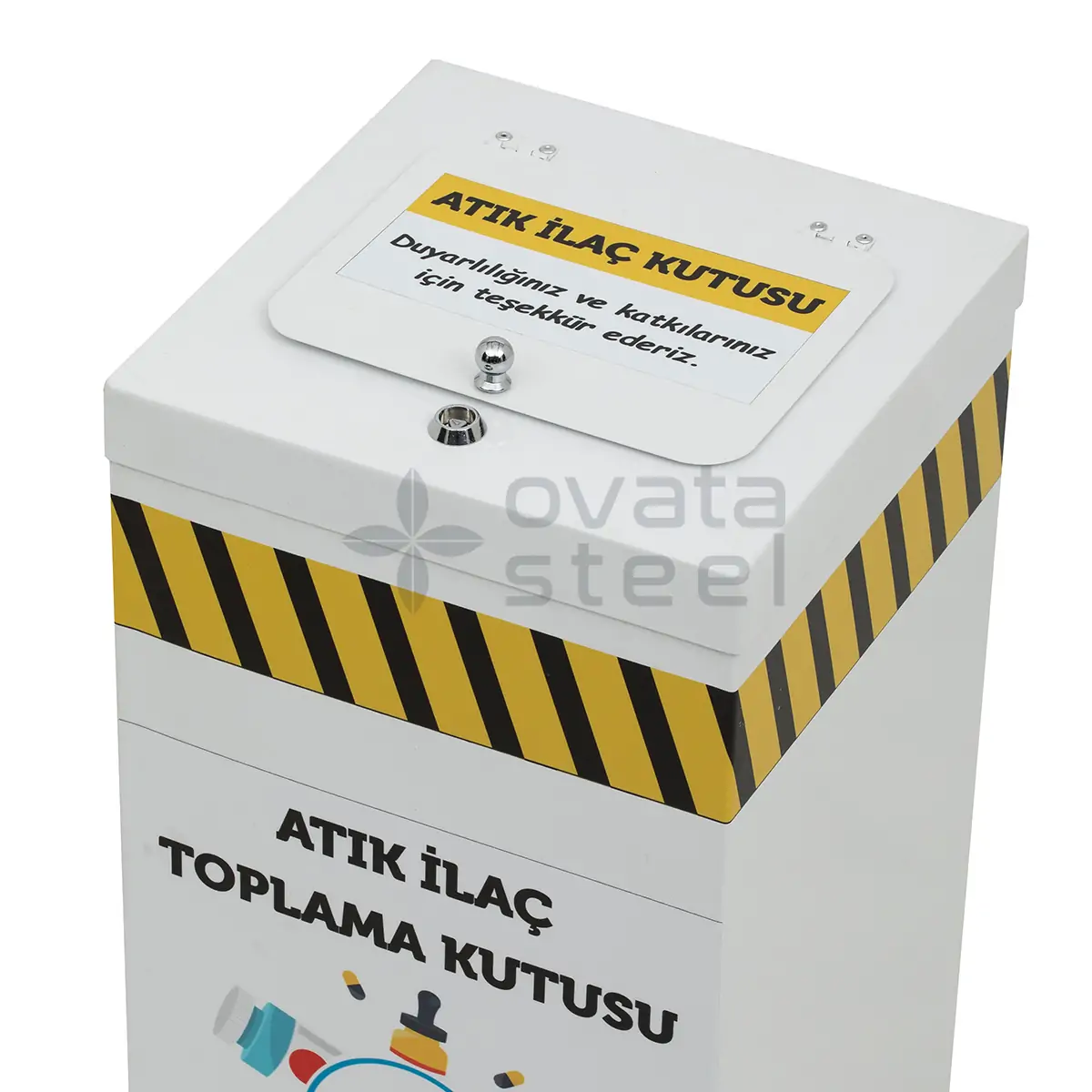 Ovata-801 Atık İlaç Toplama Kutusu