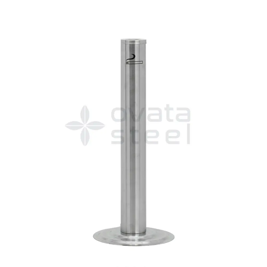 Ovata-220 Paslanmaz Oval Ayaklı Küllük