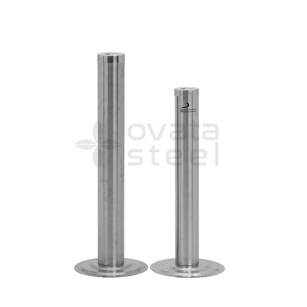 Ovata-219 Paslanmaz Oval Ayaklı Küllük – görsel 2
