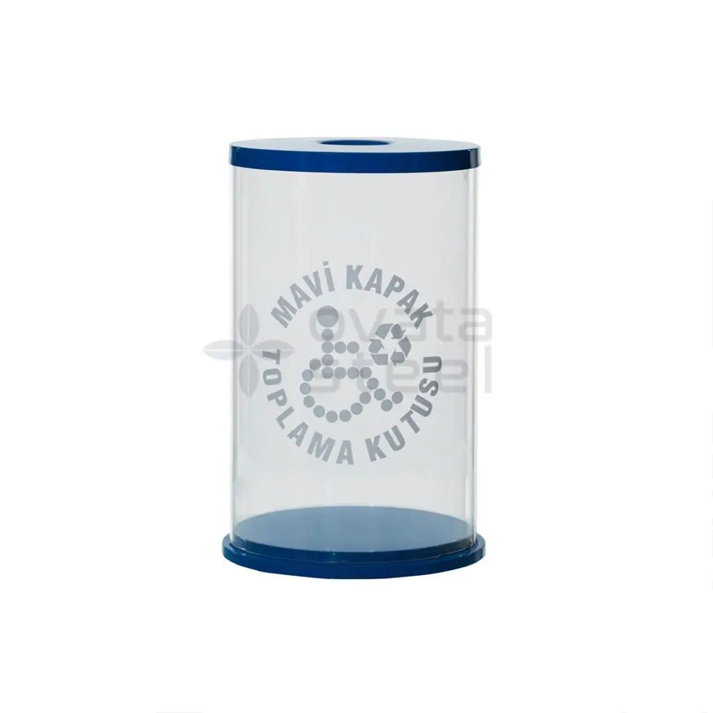 Ovata-904 Bottle Cap Collection Box (Clear Body)