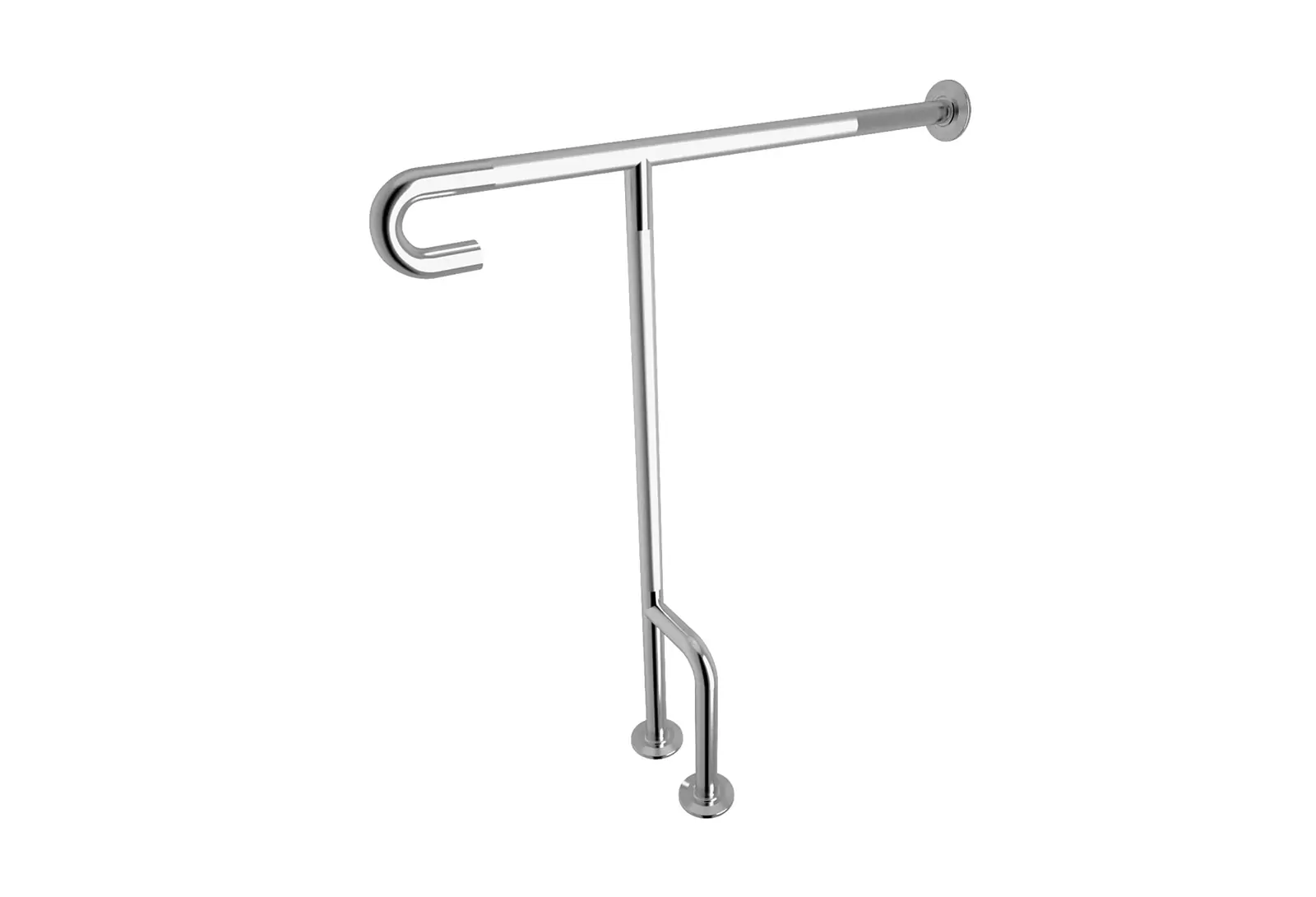 1323 Ovata 1323 Floor Wall Mounted Grab Bar (Stainless Steel)