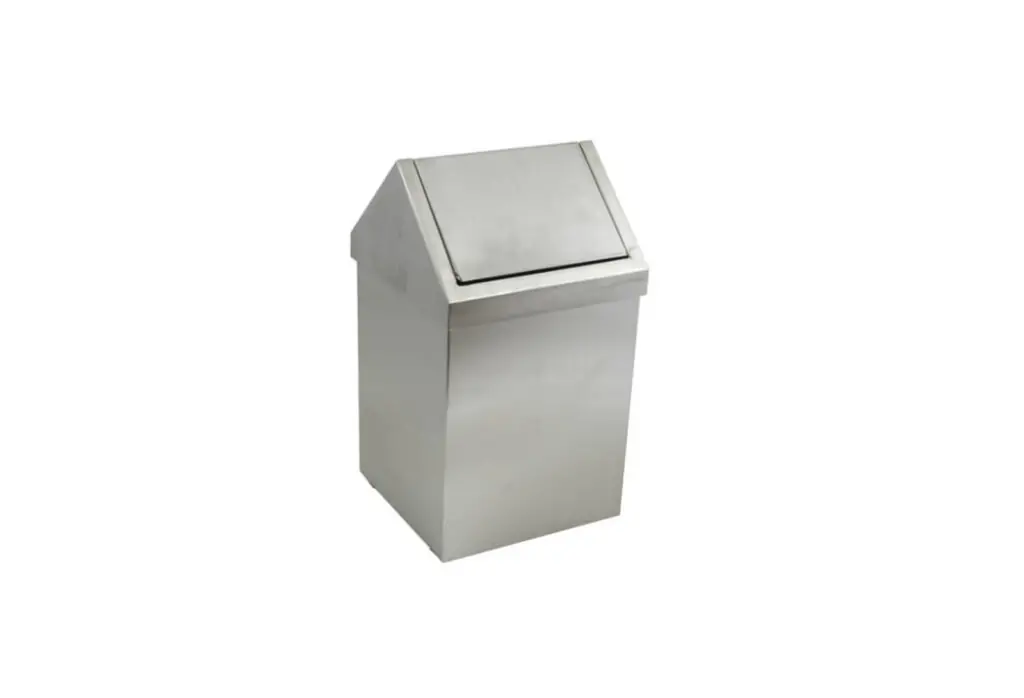 Ovata 1404 16 Litre Çatı Kapak Sallanır Çöp Kovası