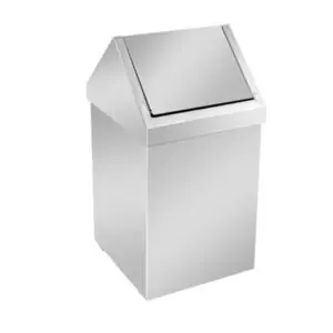 Ovata 1410 45 Litre Çatı Kapak Sallanır Çöp Kovası
