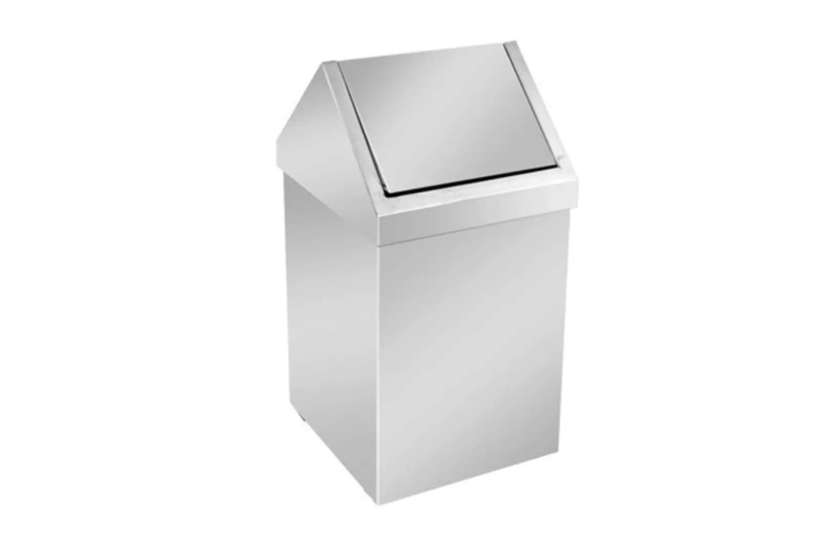 sallanır çöp kovası45litre Ovata 1410 45 Litre Çatı Kapak Sallanır Çöp Kovası