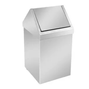 Ovata 1412 54 Litre Çatı Kapak Sallanır Çöp Kovası