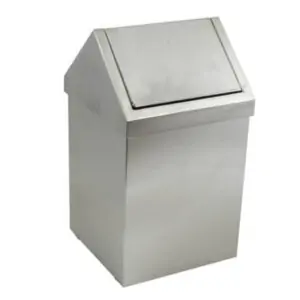Ovata 1414 80 Litre Çatı Kapak Sallanır Çöp Kovası