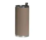 Ovata-1051 Deri Kaplı Vizon Renk Metal Şemsiyelik