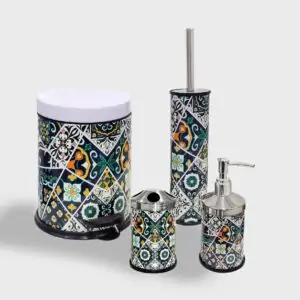 Ovata 4067 4'lü Banyo Seti (Retro)