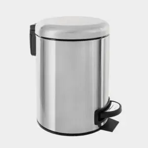Ovata 7086 Pedallı Çöp Kovası (Paslanmaz)