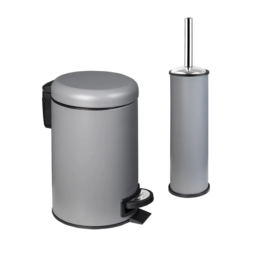 Ovata 4041 2'li Banyo Seti (Gri)