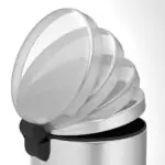 Ovata 7074 Pedallı Çöp Kovası - Yavaş Kapanan (3 Litre)