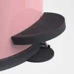 Ovata 7096 Pedallı Çöp Kovası Paslanmaz Kapak (Pembe)