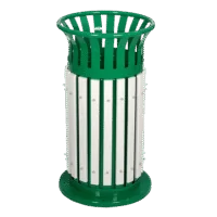 Ovata-709 Ahşaplı Dış Mekan Çöp Kovası
