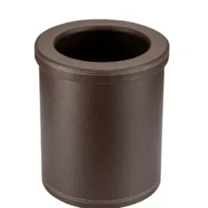 Ovata-307 Deri Kaplı Çemberli Çöp Kovası