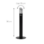 Ovata-221 Boyalı Oval Ayaklı Küllük – görsel 3