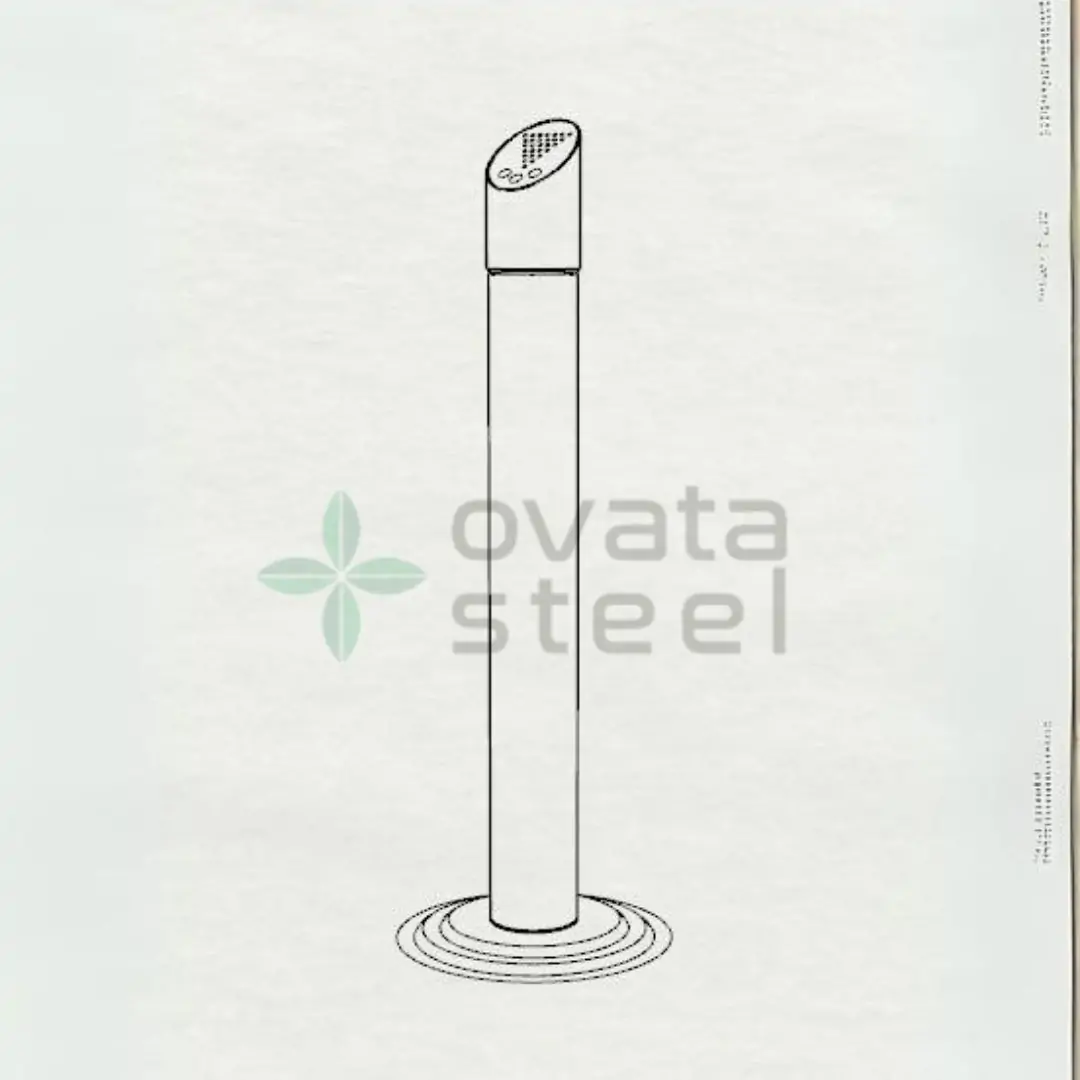 Ovata-202 Boyalı Oval Ayaklı Küllük – görsel 4