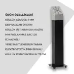 Ovata-200 Kare Ayaklı Küllük – görsel 5