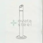 Ovata-221 Boyalı Oval Ayaklı Küllük – görsel 7