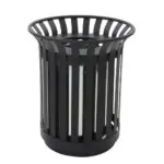 Ovata-607 Outdoor Cage Metal Trash Can