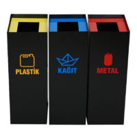 Metal Zero Waste Bins Recycling Dustbin Prices 01411