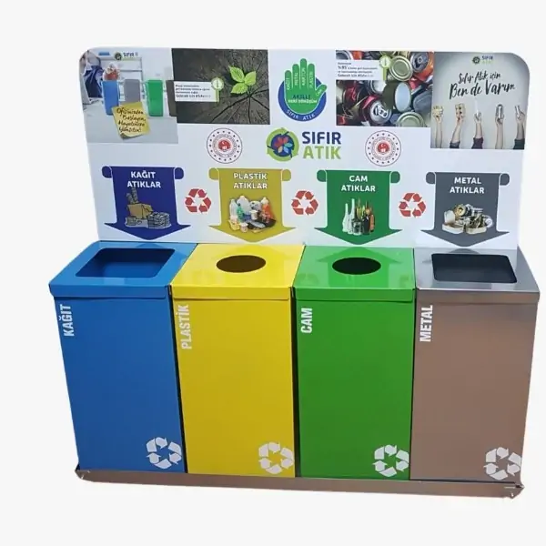 Ovata-413 4'lü Sıfır Atık Ünitesi