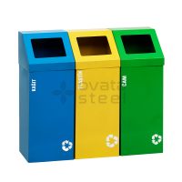 Metal Zero Waste Bins Recycling Dustbin Prices 01446