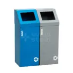Ovata-447 2-Compartment Recycling Bin
