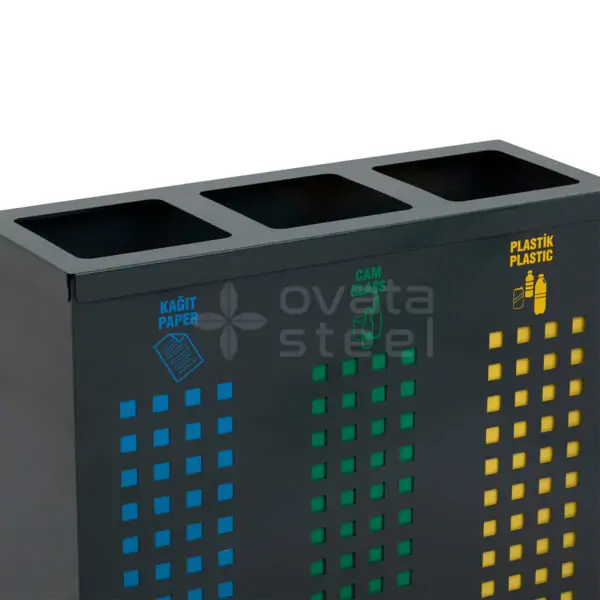Ovata-402 3'lü Sıfır Atık Ünitesi