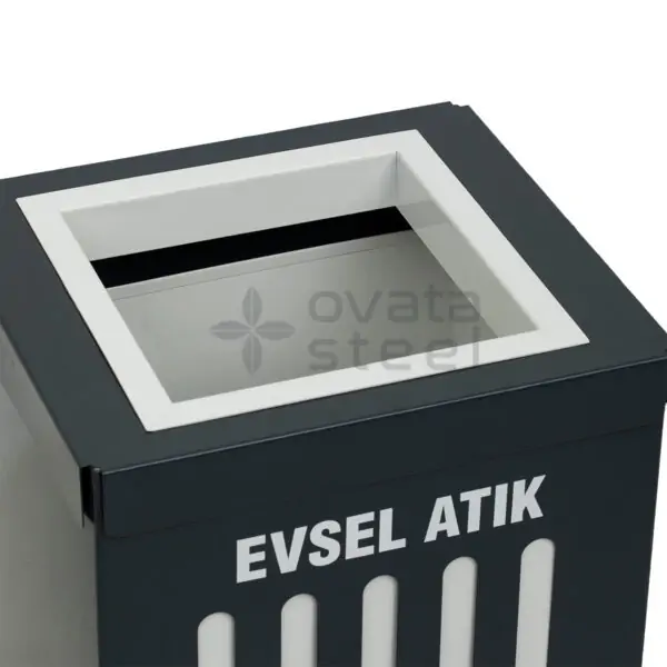 Ovata-439 Single-Compartment Recycling Bin – view 2
