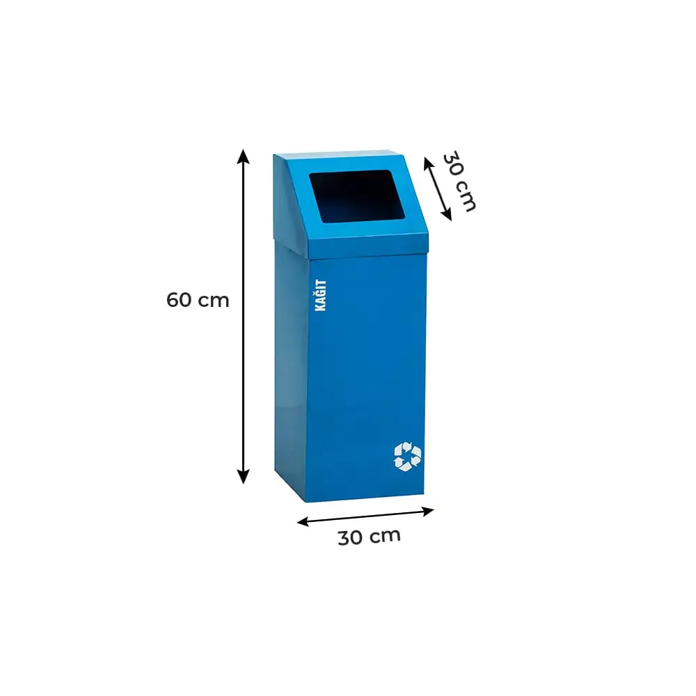 Ovata-448 Tekli Açık Kapaklı Sıfır Atık Ünitesi