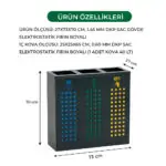 Ovata-402 3'lü Sıfır Atık Ünitesi