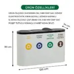 Ovata-442 4'lü Sıfır Atık Ünitesi