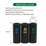 Ovata-450 3'lü Sıfır Atık Ünitesi