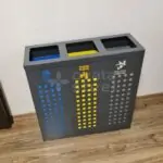 Ovata-402 3'lü Sıfır Atık Ünitesi