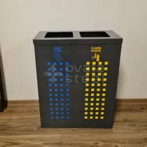 Ovata-405 2-Compartment Recycling Bin