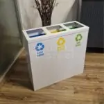 Ovata-438 3'lü Sıfır Atık Ünitesi + Pil Kutusu