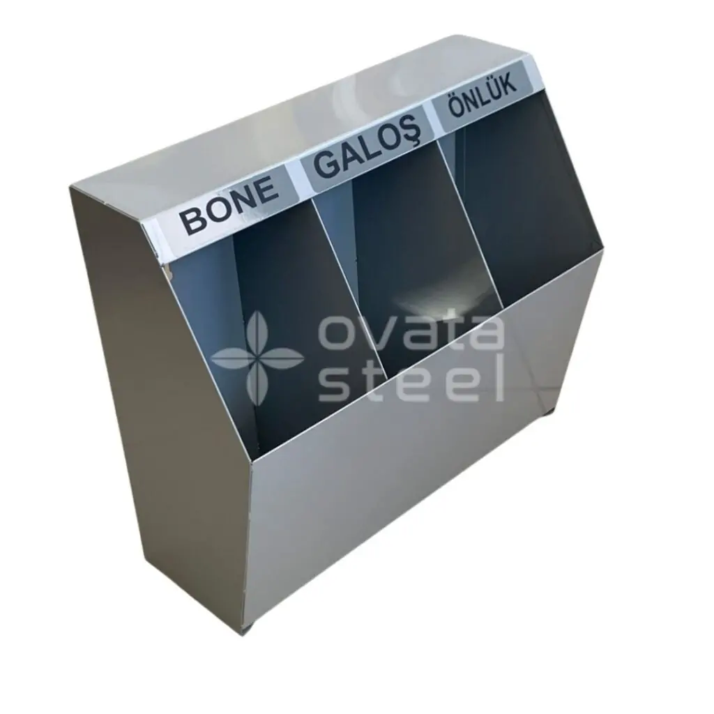 Ovata 1900 Galoş/Bone/Maske Dolabı 3'lü