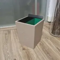 Ovata-310 Deri Kaplı Çöp Kovası