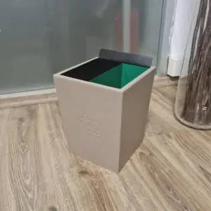 Ovata-310 Deri Kaplı Çöp Kovası