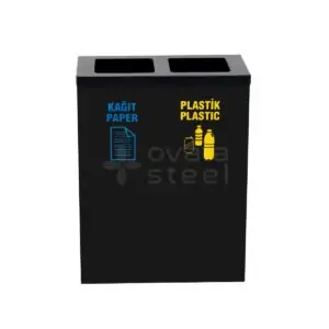 Ovata-472 2'li Sıfır Atık Kutusu + Pil Kutusu
