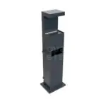 Ovata-330 Boyalı Küllük ve Çöp Kutusu