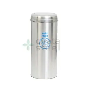 Ovata-503 Tekli Paslanmaz Sıfır Atık Kutusu